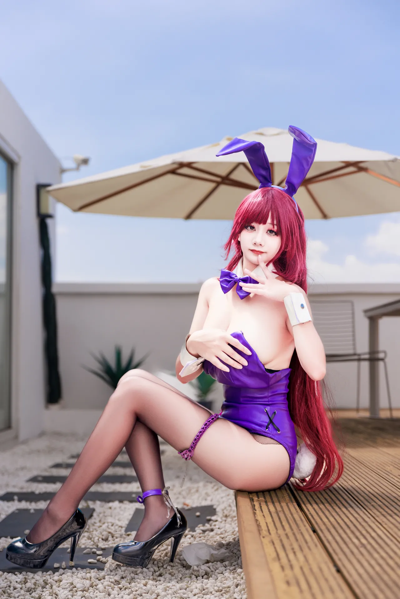 阿雪雪_yuki - FGO 斯卡哈 兔女郎-erohere98.webp