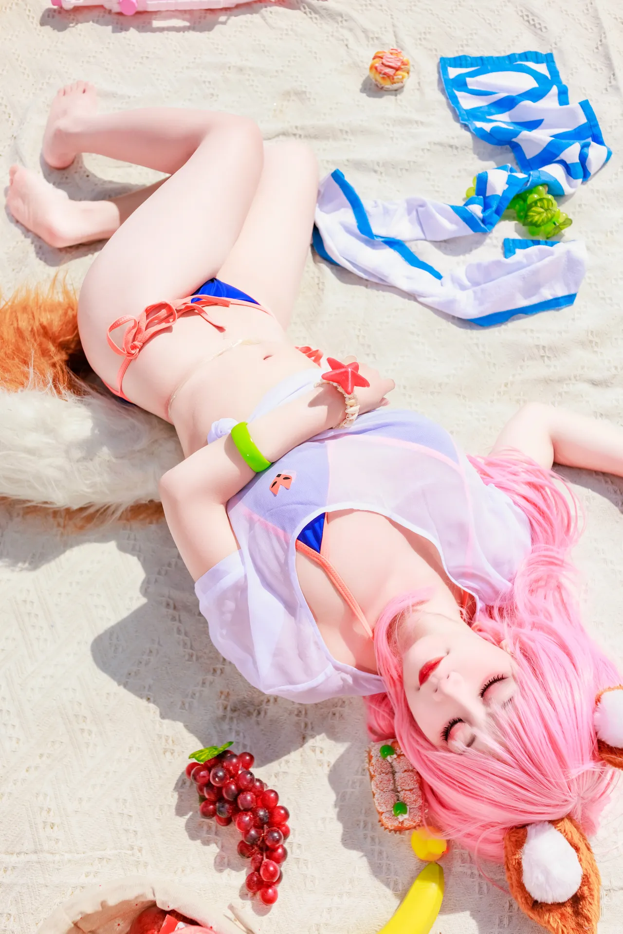 阿雪雪_yuki - FGO 玉藻前 泳装-erohere66.webp