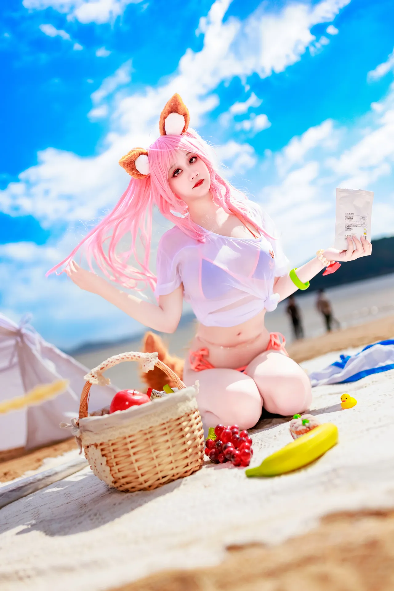 阿雪雪_yuki - FGO 玉藻前 泳装-erohere69.webp