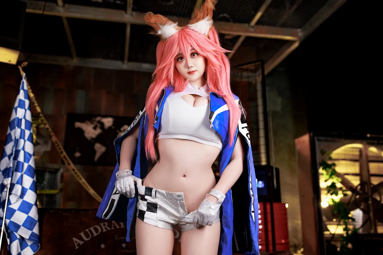阿雪雪_yuki - FGO 玉藻前 赛车-erohere25.webp