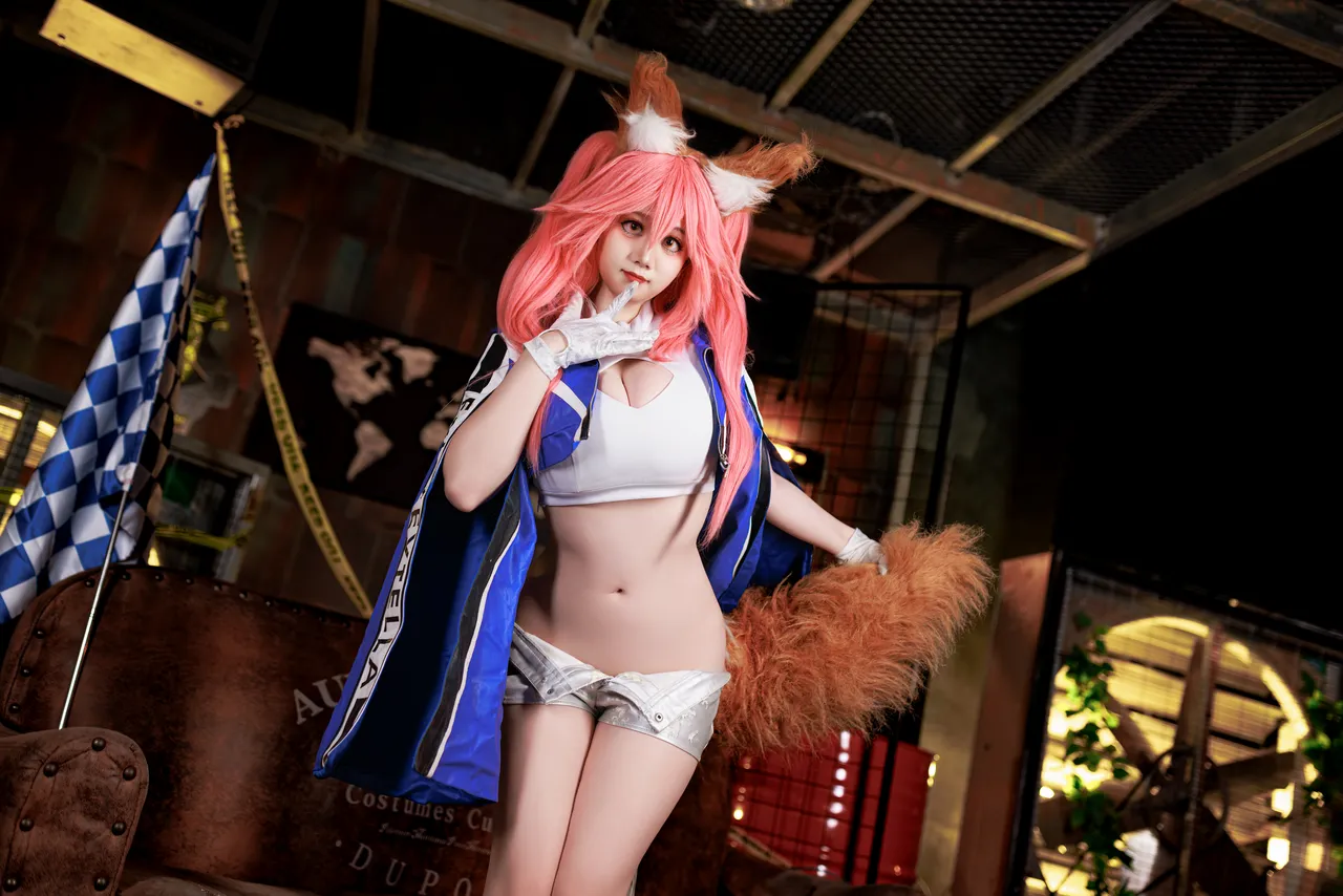阿雪雪_yuki - FGO 玉藻前 赛车-erohere33.webp