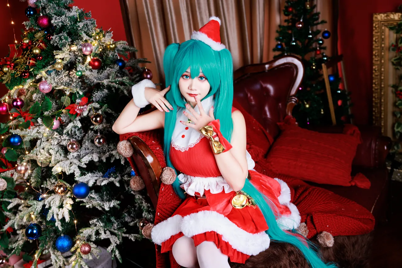 阿雪雪_yuki - VOCALOID 初音未来 圣诞-erohere13.webp