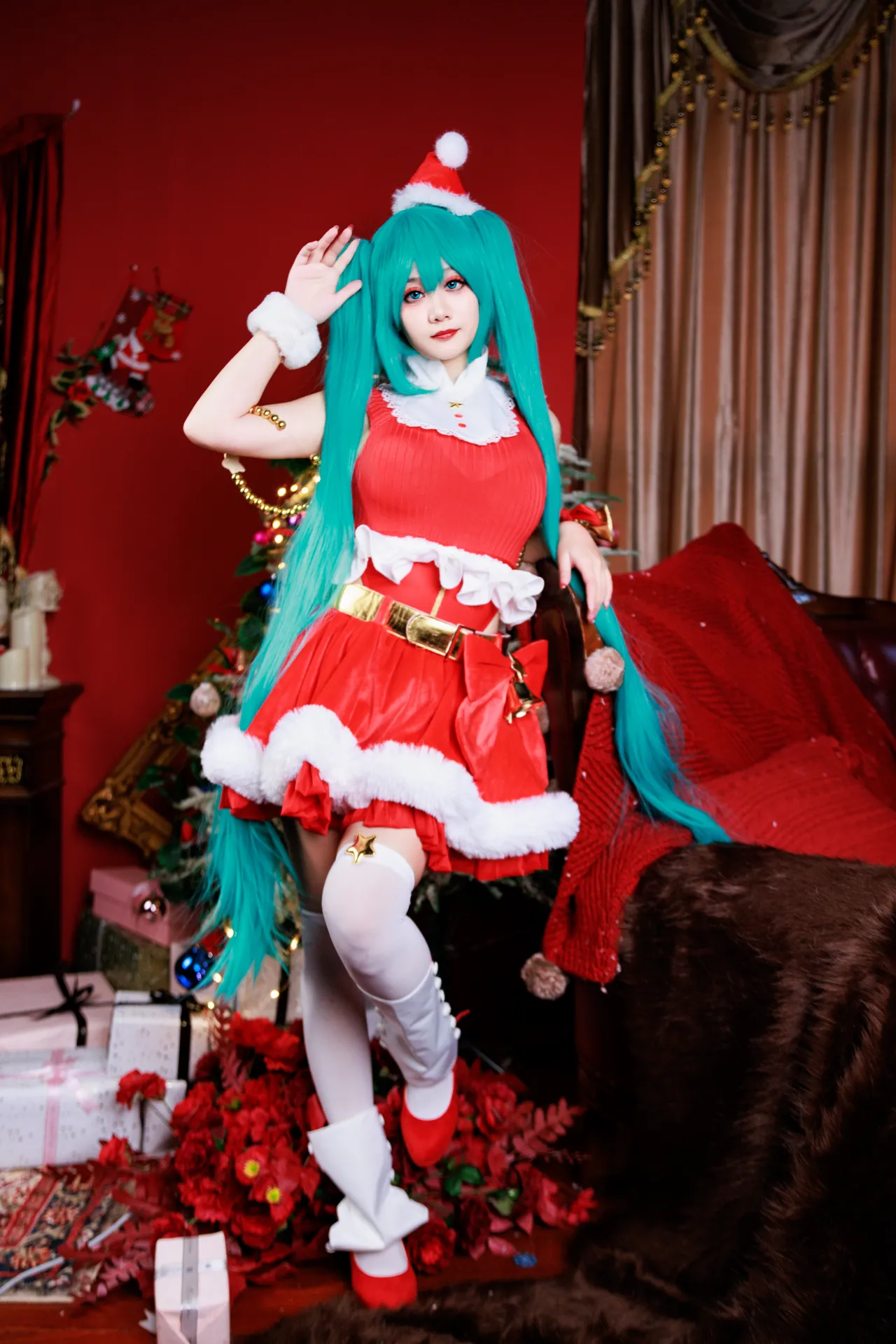 阿雪雪_yuki - VOCALOID 初音未来 圣诞-erohere18.webp
