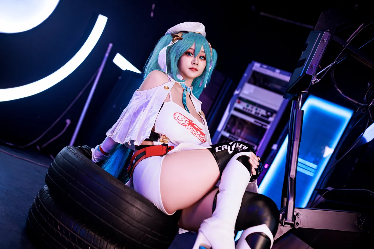 阿雪雪_yuki - VOCALOID 初音未来 赛车-erohere20.webp