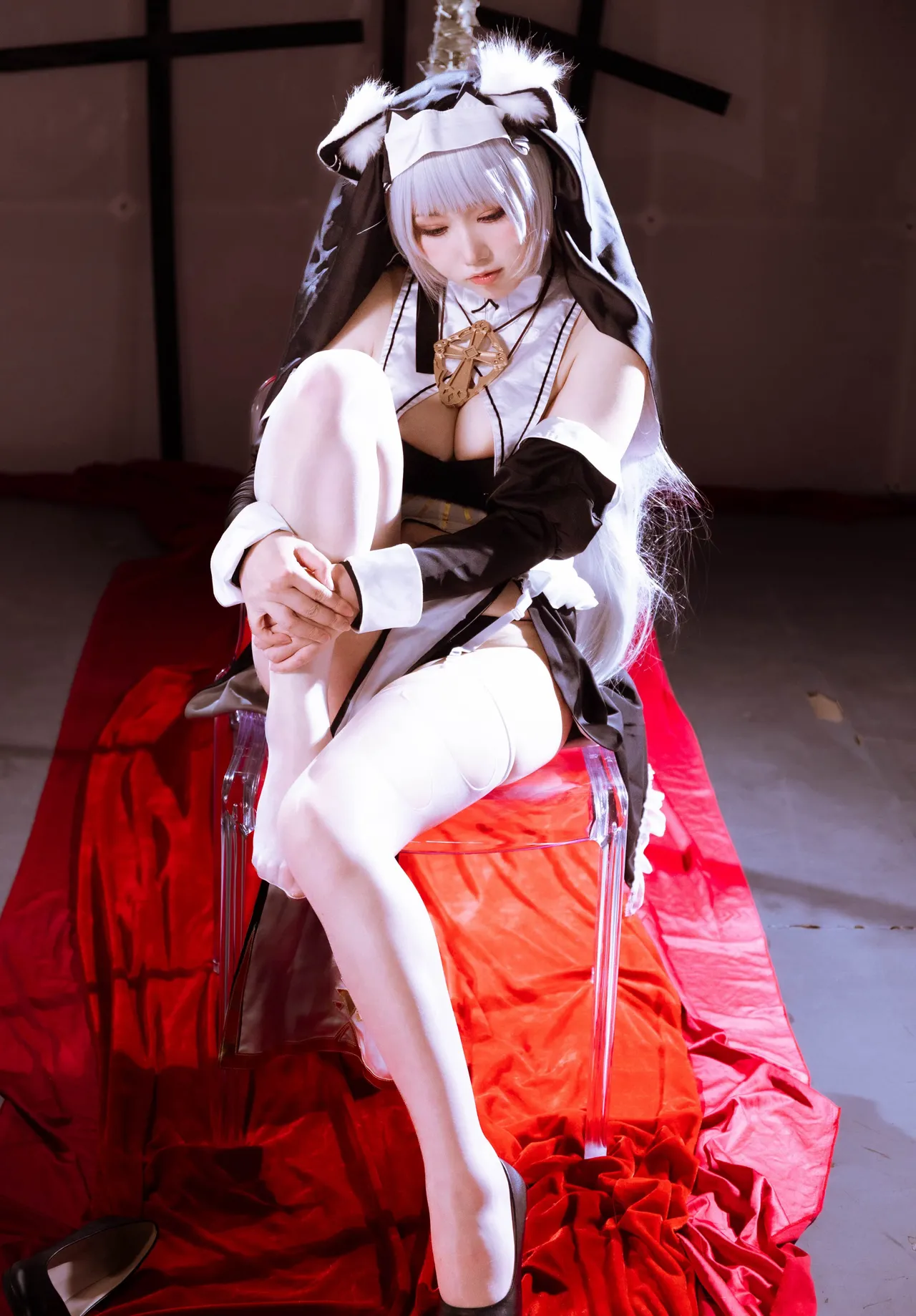 雇頁頁 - 阿尔维纳 修女ver 24P-50M-erohere6.webp