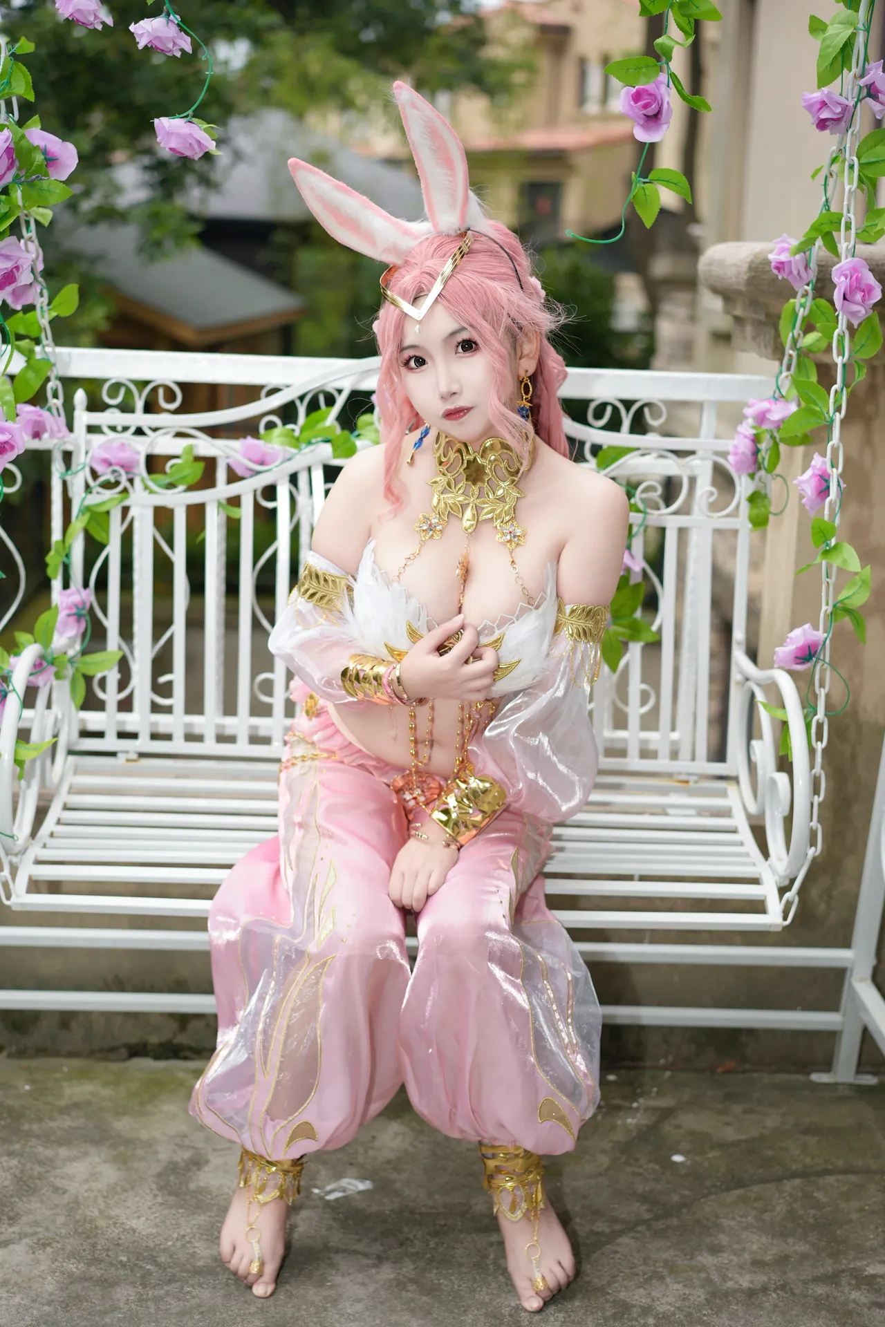 香草奶喵 - 永劫无间 迦南 兔子-erohere31.webp