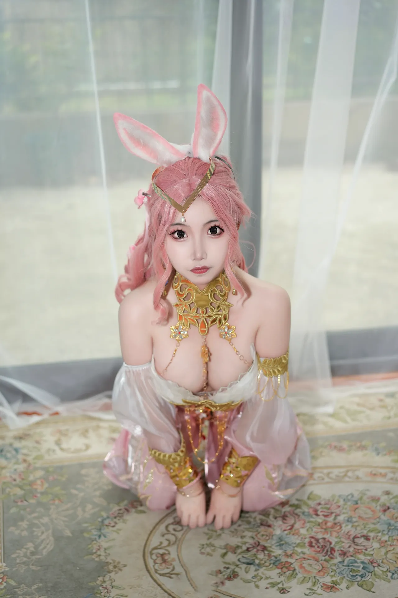 香草奶喵 - 永劫无间 迦南 兔子-erohere8.webp