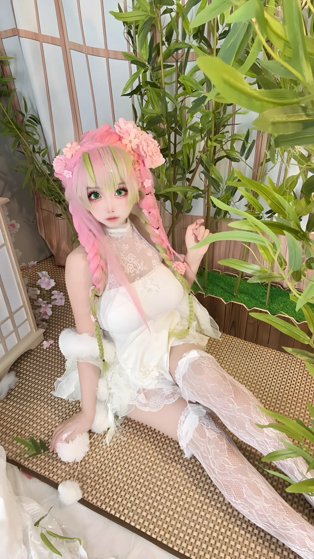 香草奶喵 - 鬼灭之刃 甘露寺蜜璃 女仆-erohere162.webp