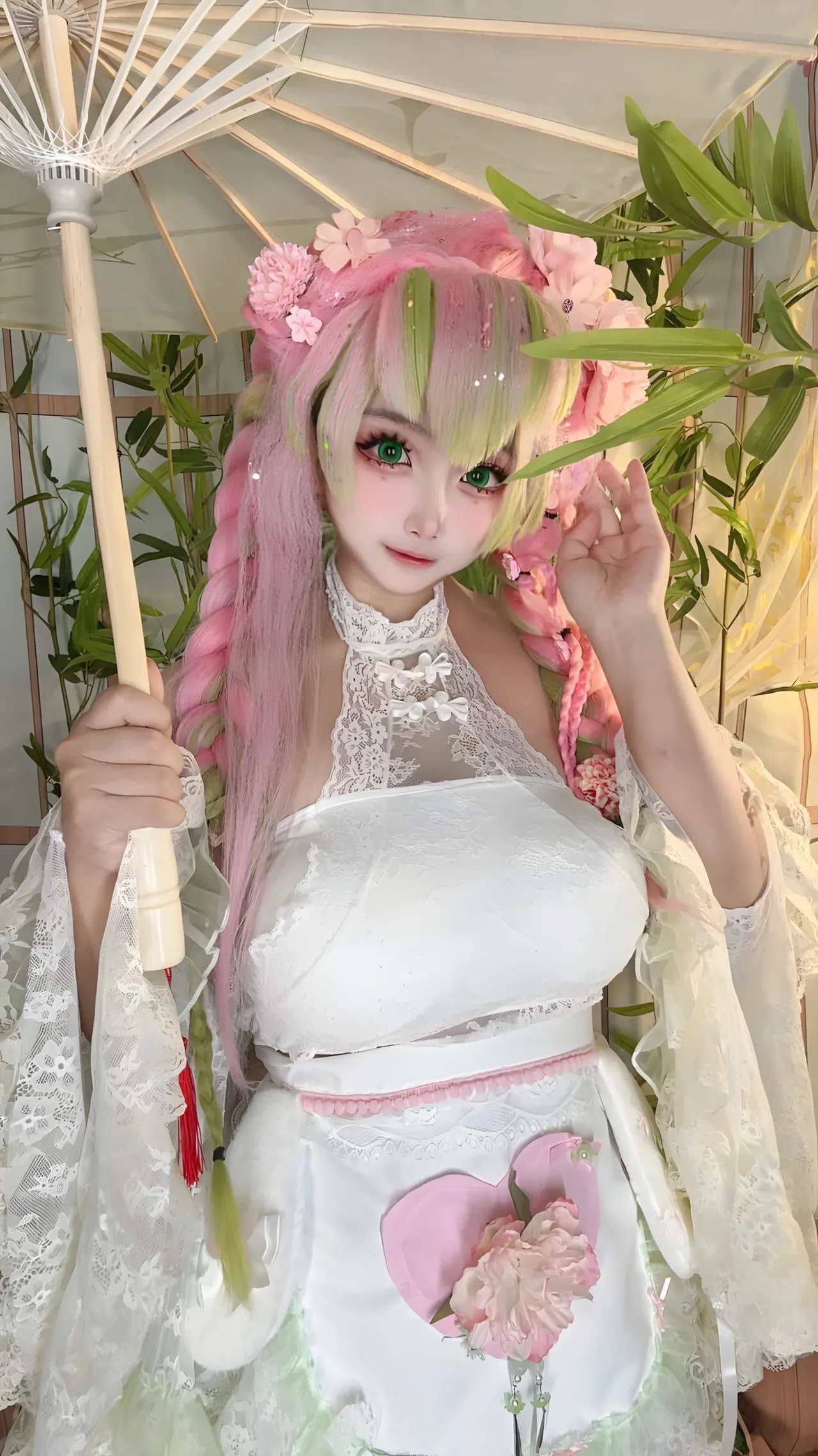 香草奶喵 - 鬼灭之刃 甘露寺蜜璃 女仆-erohere166.webp