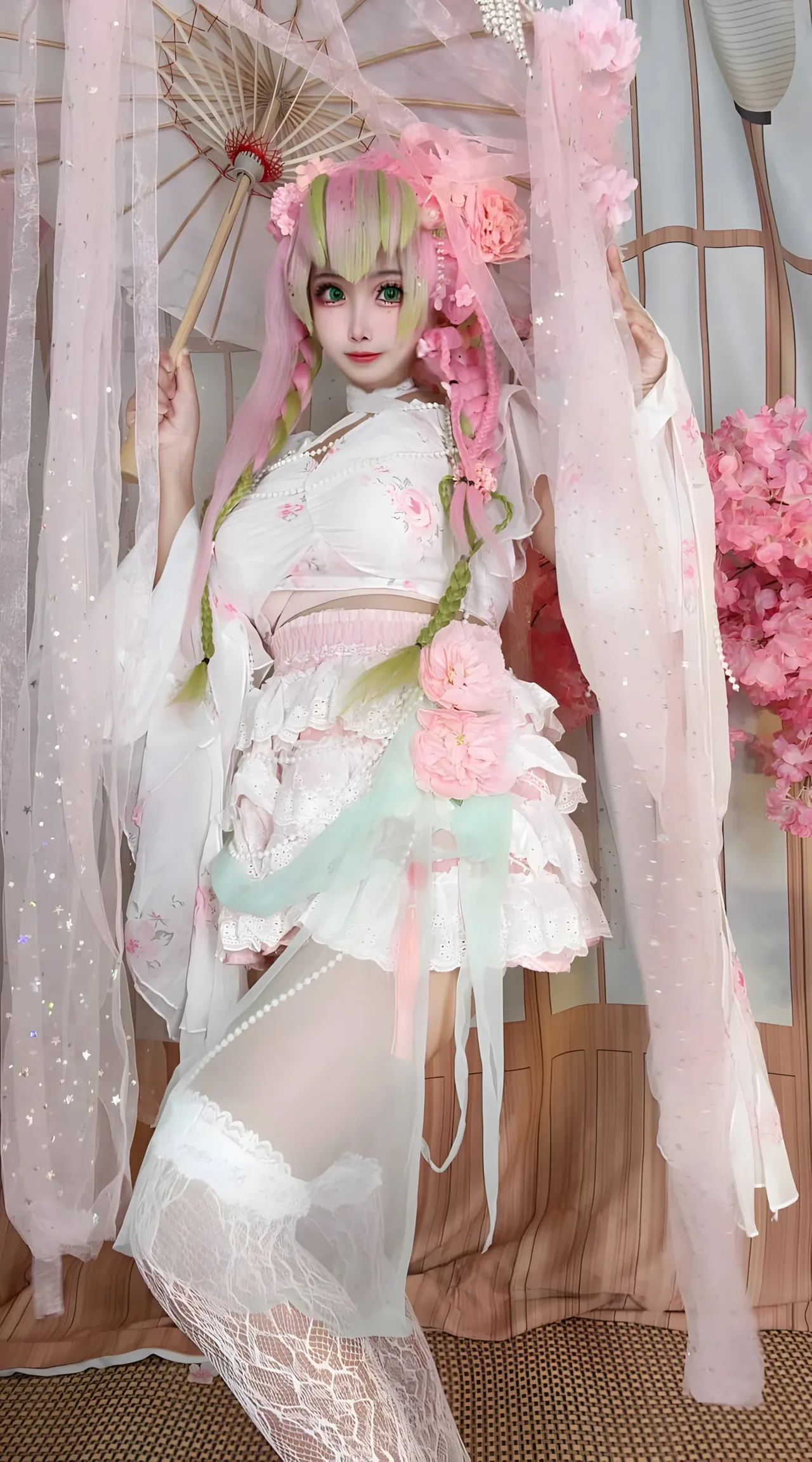 香草奶喵 - 鬼灭之刃 甘露寺蜜璃 女仆-erohere94.webp