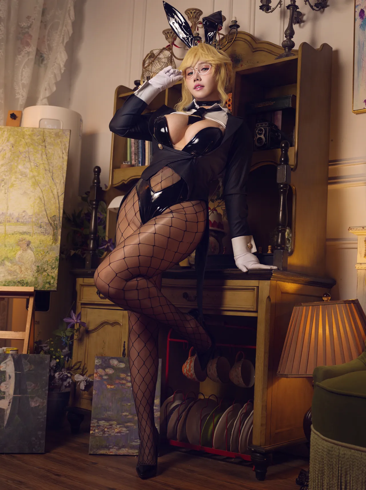 麻花酱 - 胜利女神：妮姬 爱德 兔女郎-erohere2.webp