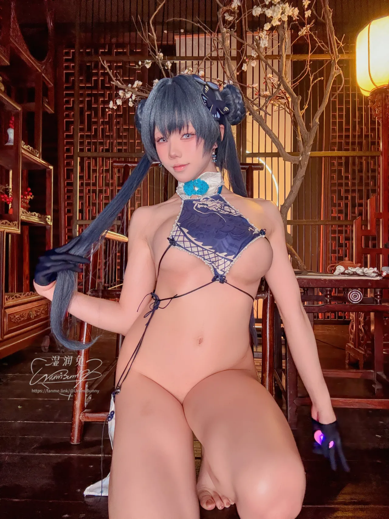 黏黏团子兔-碧蓝档案-龙华妃咲113P 2V-1.9G-erohere107.webp