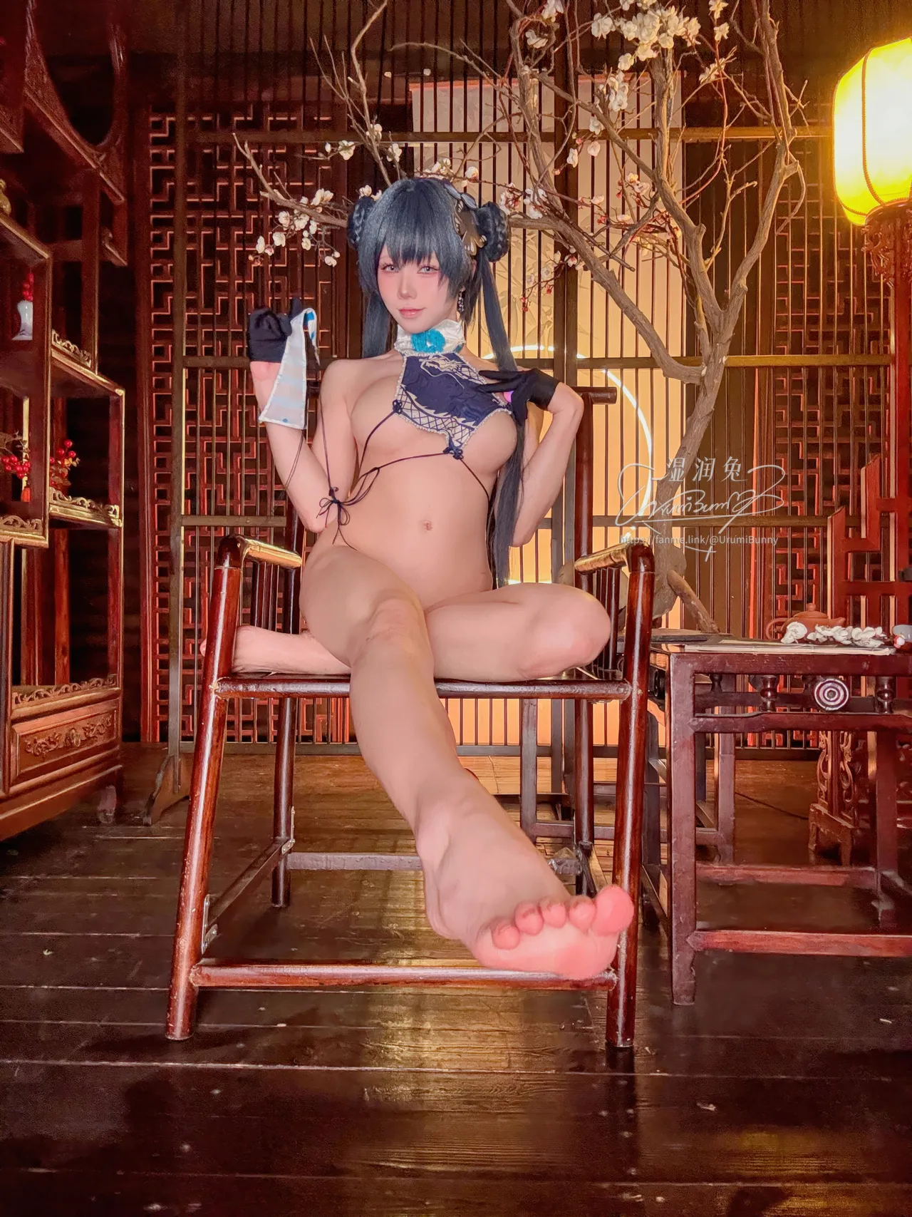 黏黏团子兔-碧蓝档案-龙华妃咲113P 2V-1.9G-erohere112.webp
