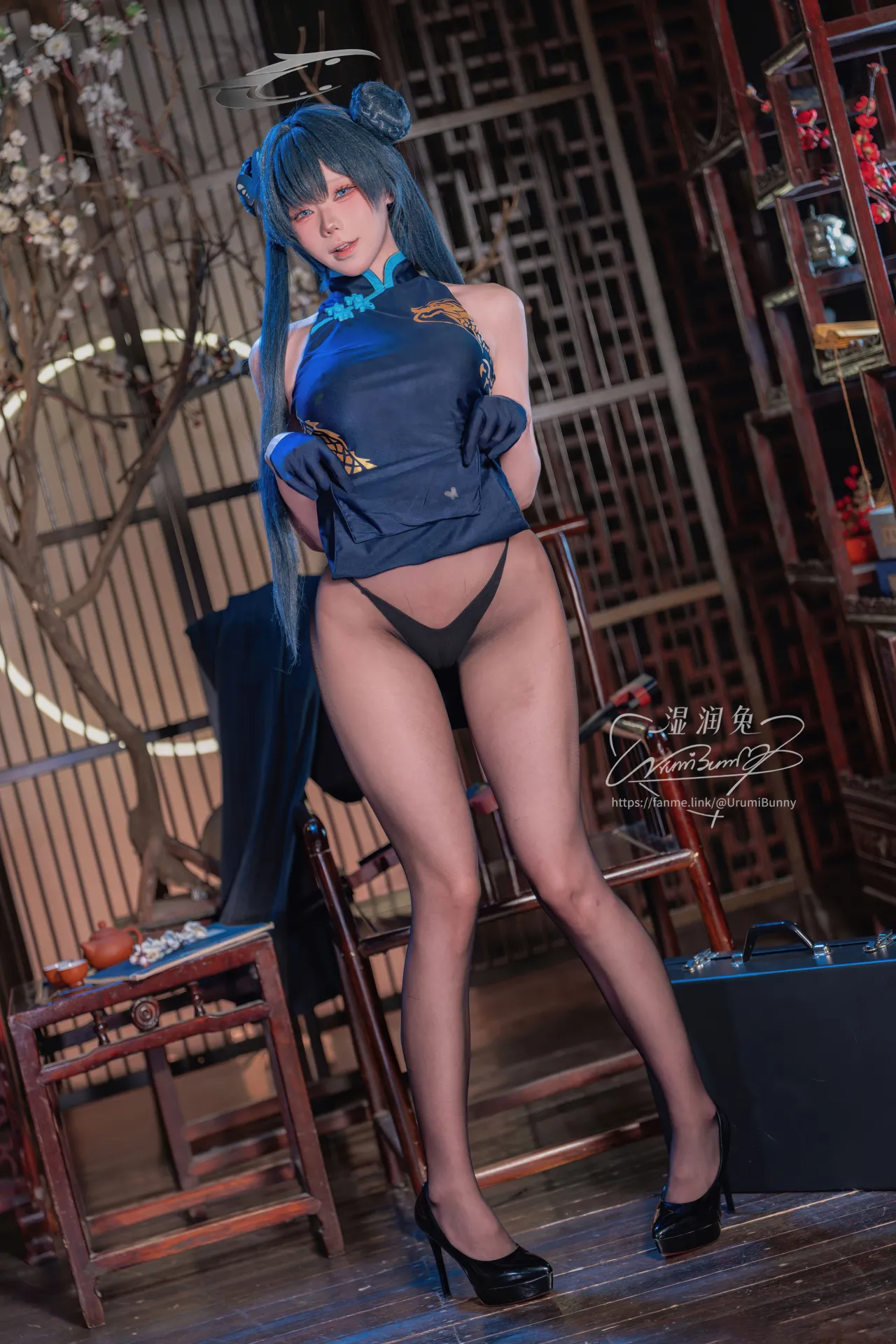 黏黏团子兔-碧蓝档案-龙华妃咲113P 2V-1.9G-erohere16.webp