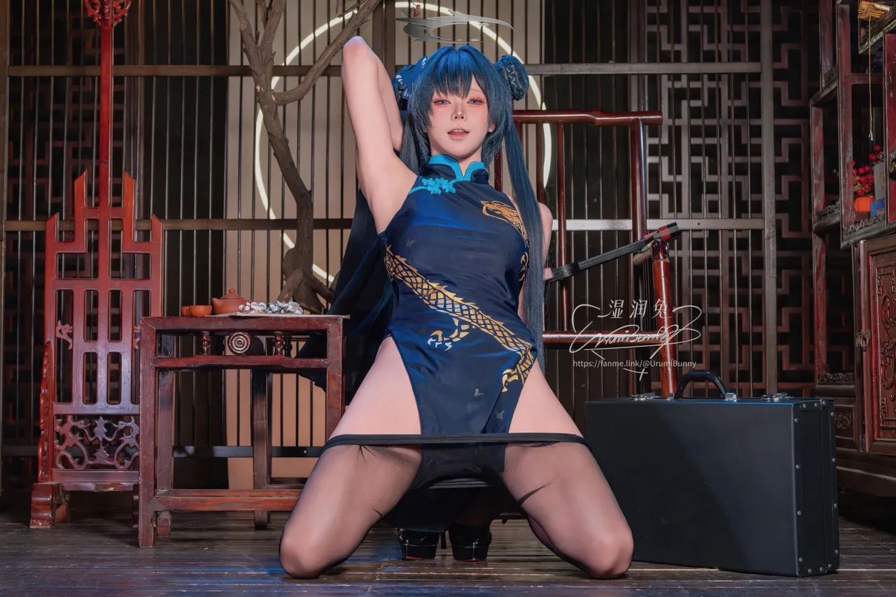 黏黏团子兔-碧蓝档案-龙华妃咲113P 2V-1.9G-erohere20.webp