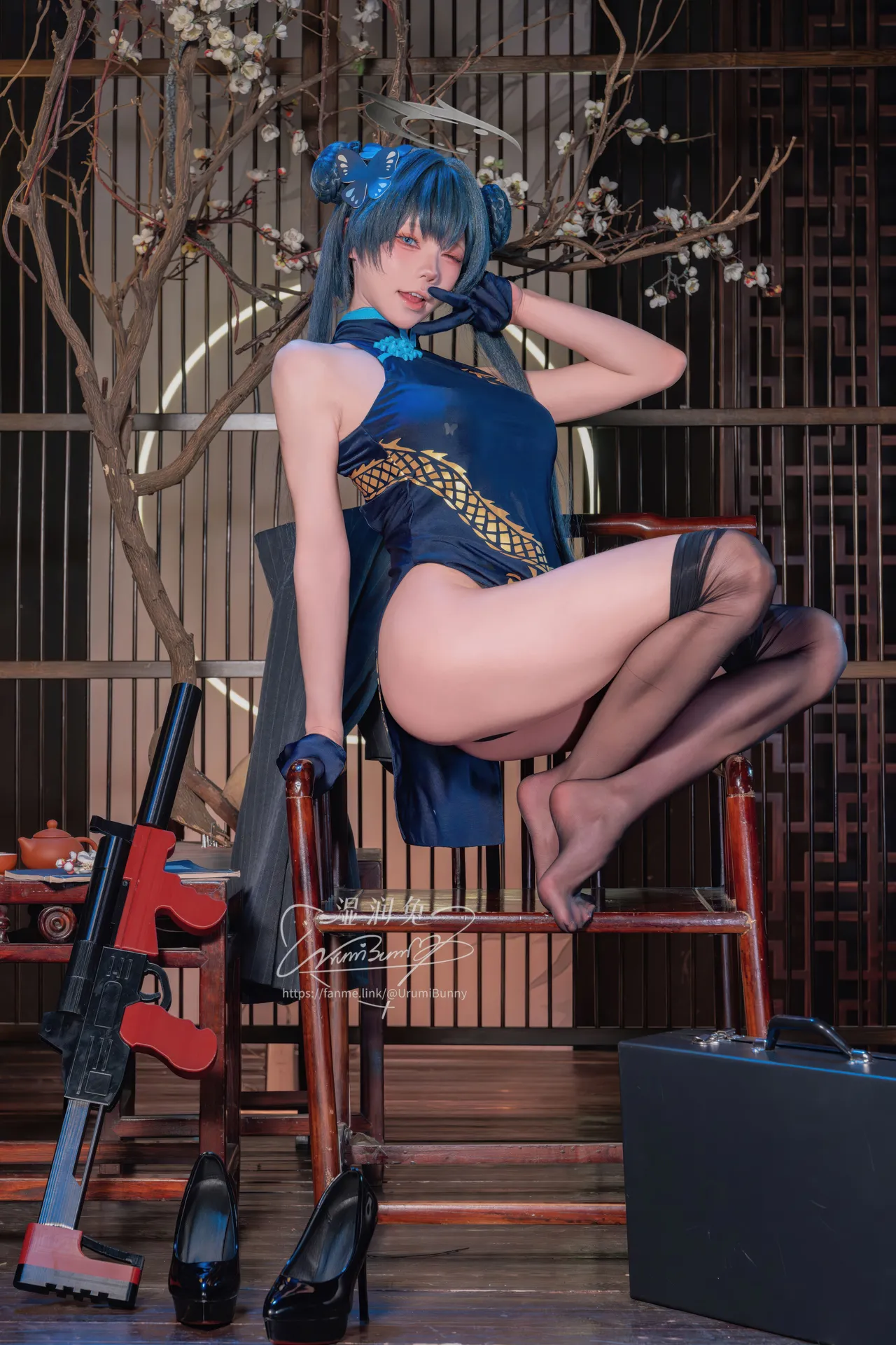 黏黏团子兔-碧蓝档案-龙华妃咲113P 2V-1.9G-erohere26.webp