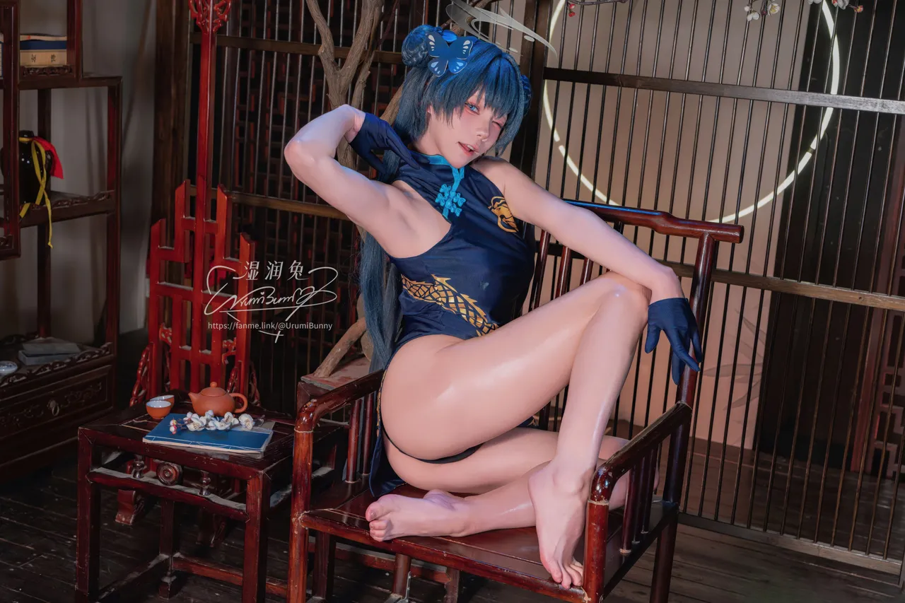 黏黏团子兔-碧蓝档案-龙华妃咲113P 2V-1.9G-erohere43.webp