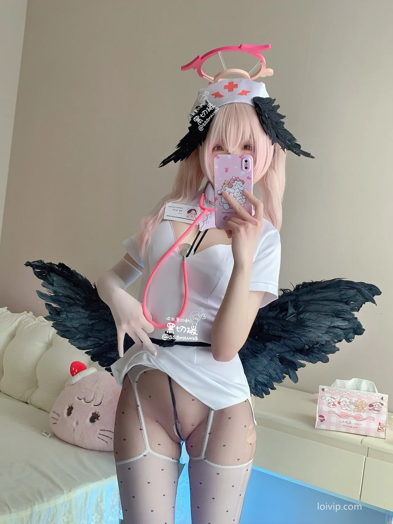 黑切碳 - 下江小春护士Cosplay-erohere22.webp