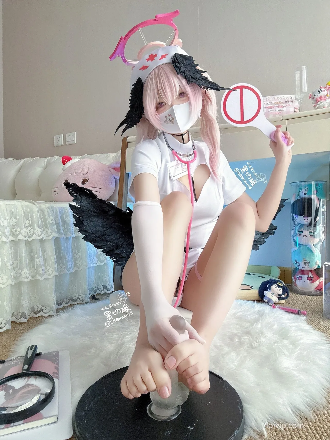 黑切碳 - 下江小春护士Cosplay-erohere30.webp