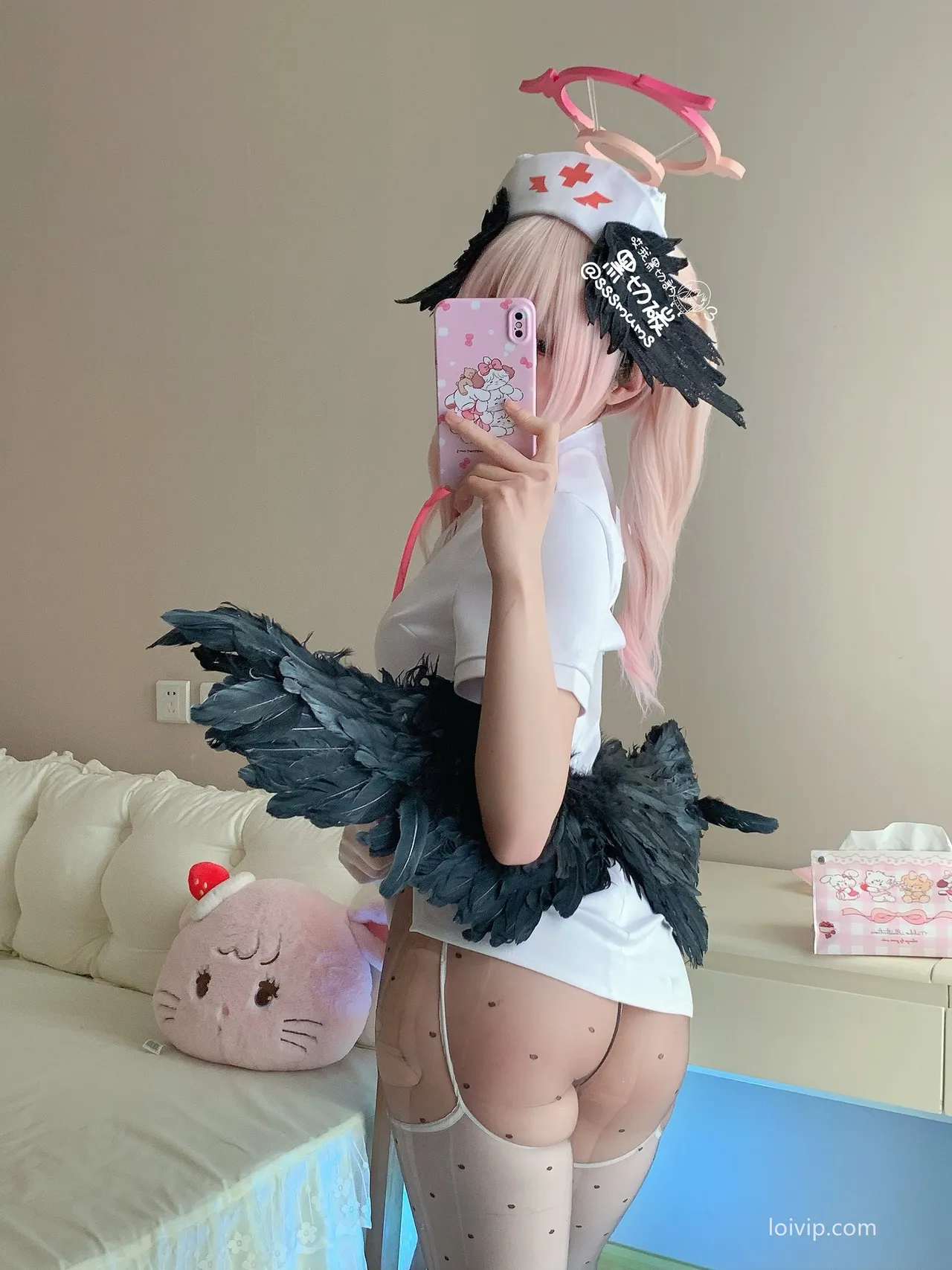 黑切碳 - 下江小春护士Cosplay-erohere4.webp