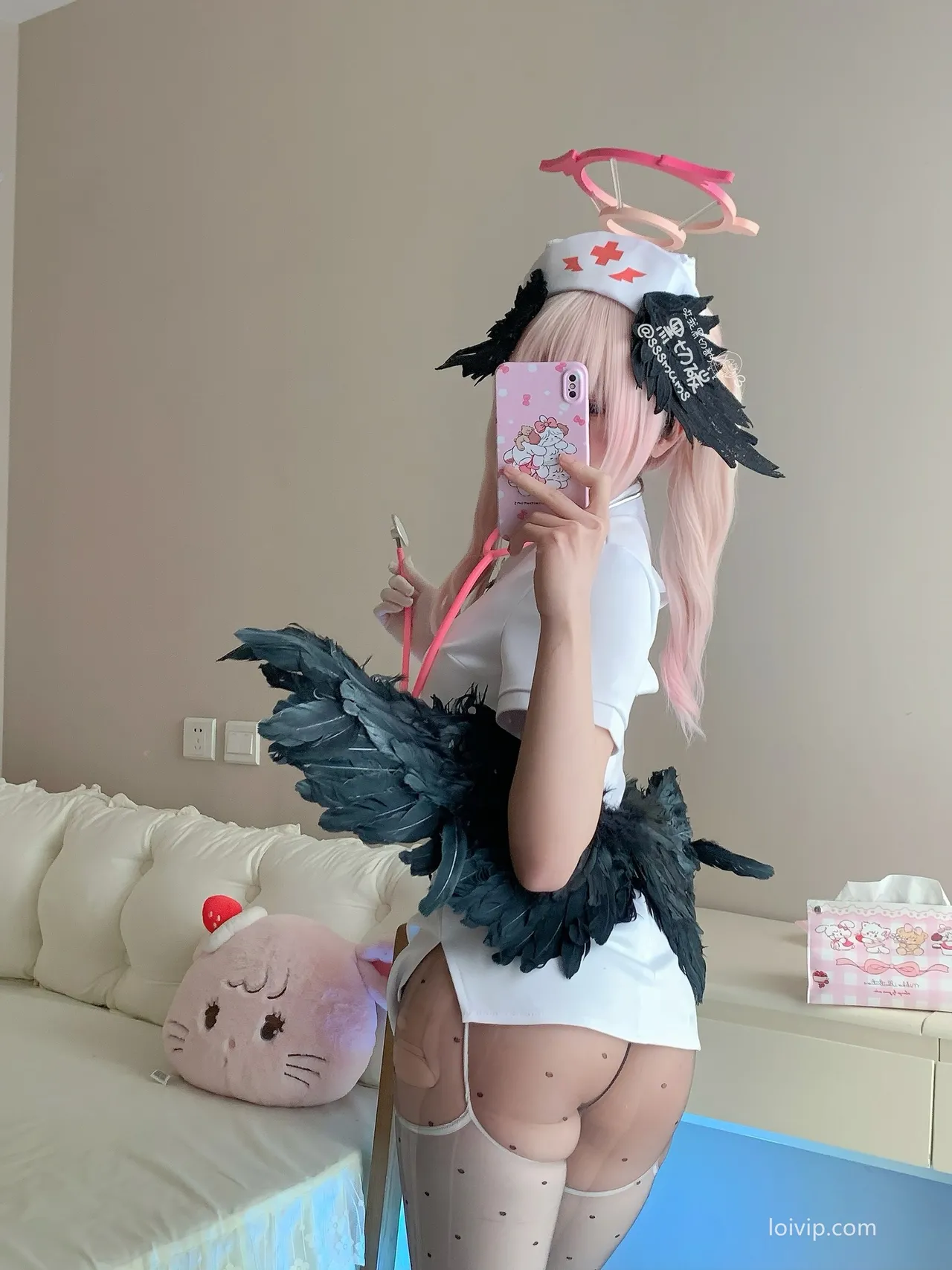 黑切碳 - 下江小春护士Cosplay-erohere5.webp