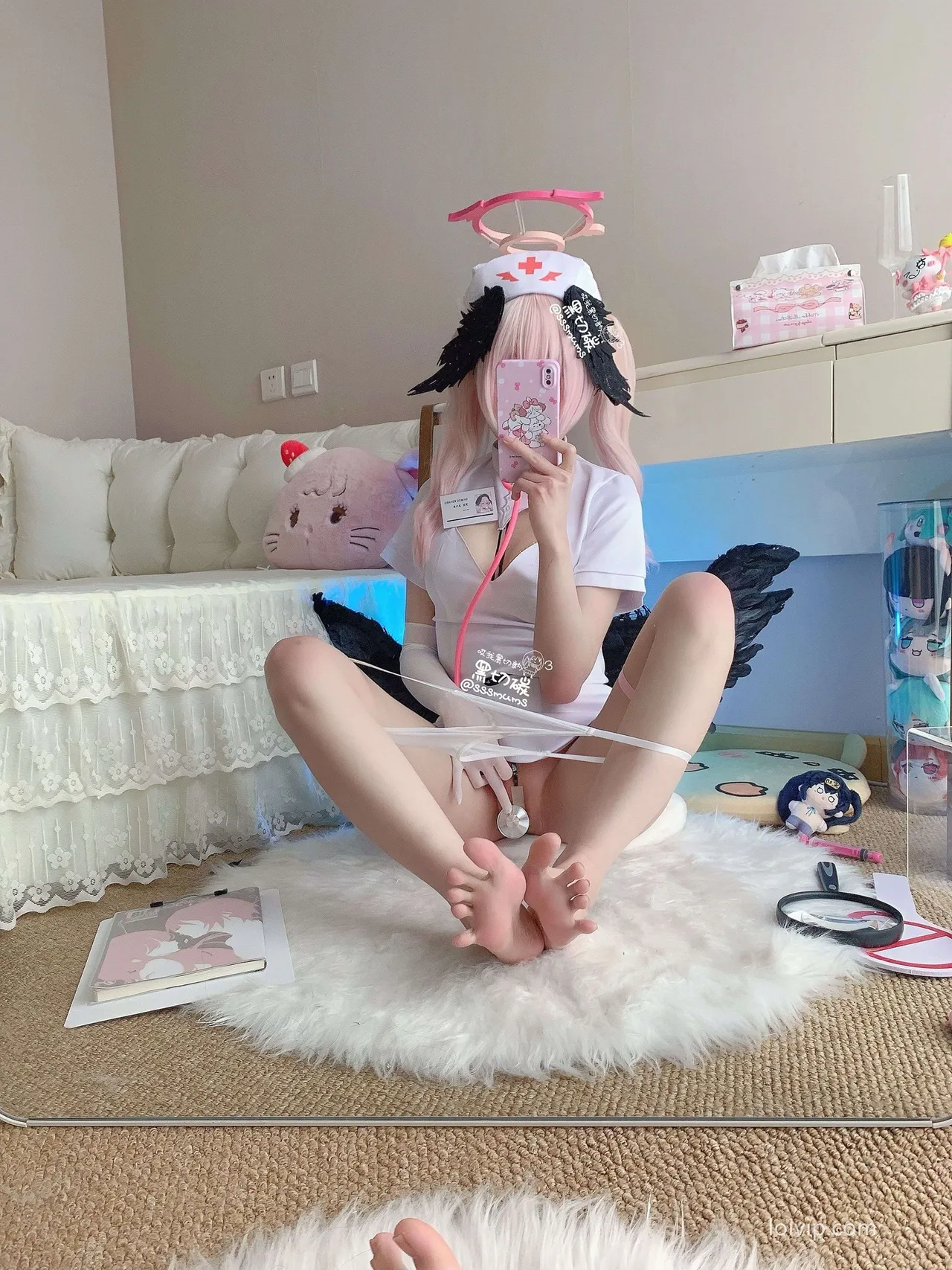 黑切碳 - 下江小春护士Cosplay-erohere7.webp
