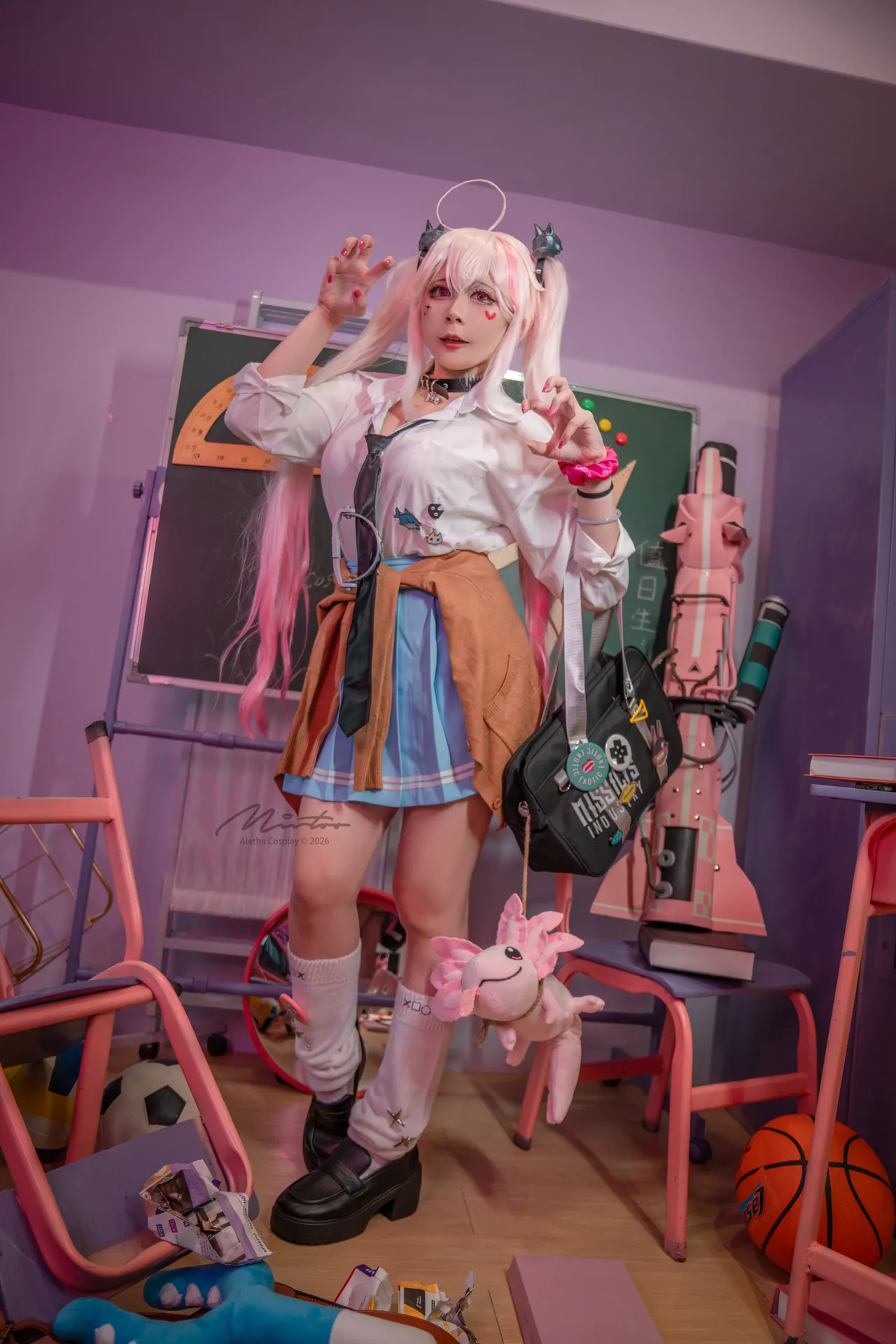 Aletha Cosplay - Jackal (Class Troublemaker)