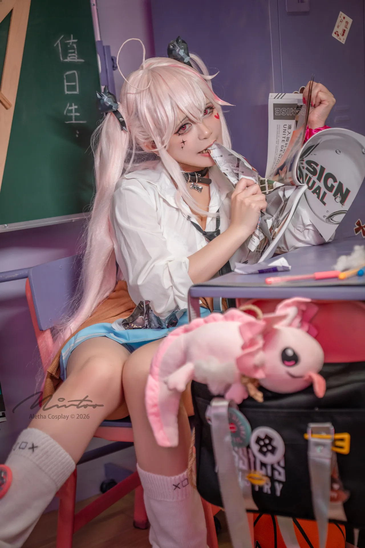 Aletha Cosplay - Jackal (Class Troublemaker)-erohere10.webp