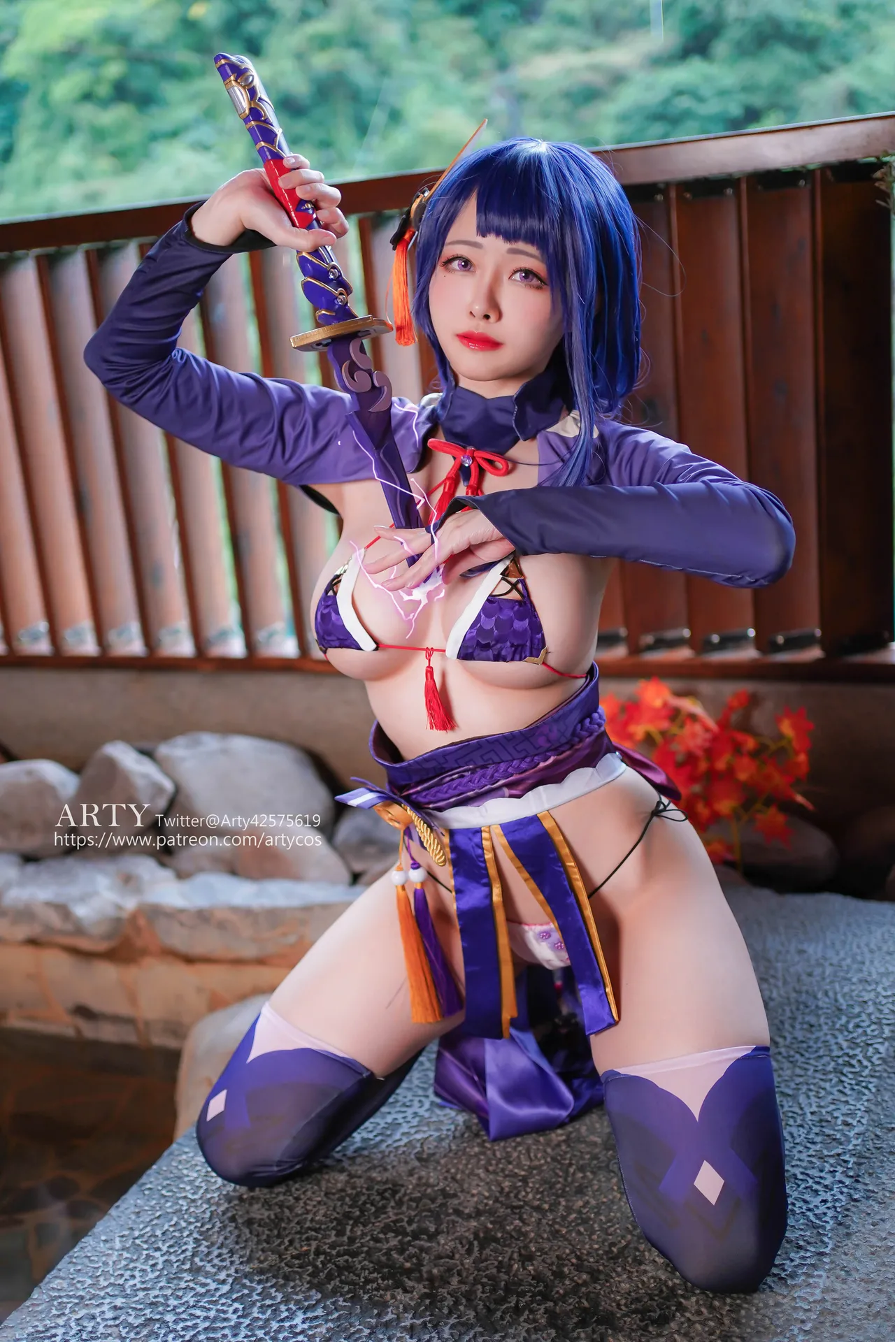 Arty Huang - Genshin Raiden Shogun-erohere13.webp