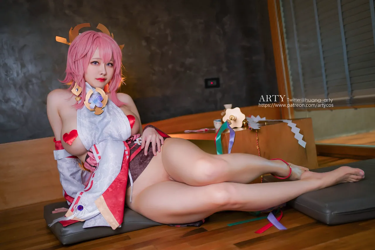 Arty Huang - Yae Miko-erohere13.webp