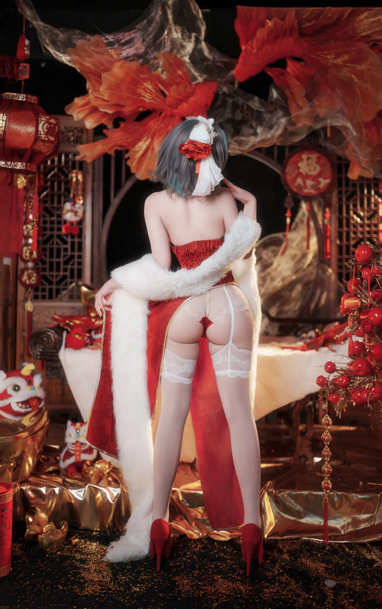 Bangni邦尼 - 碧蓝航线 柴郡 新春-erohere10.webp