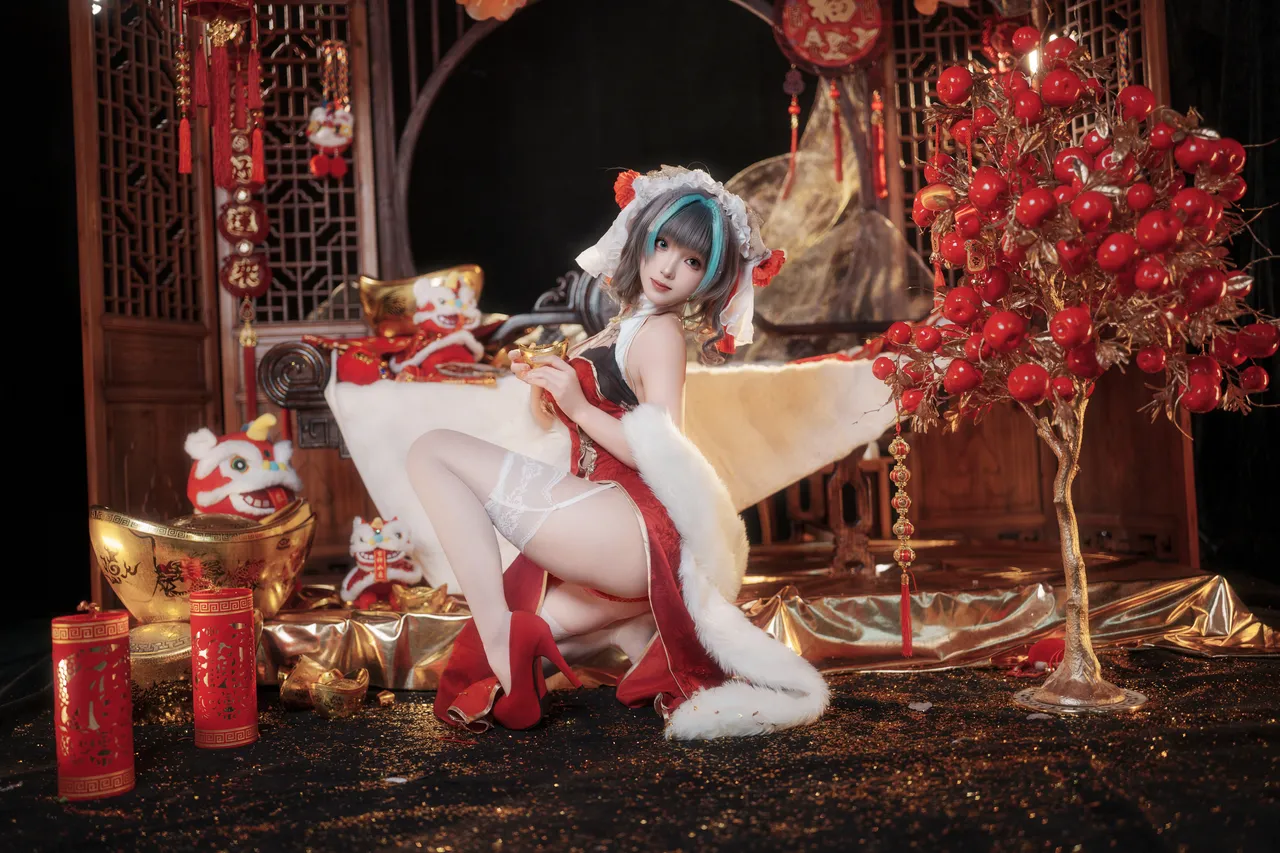 Bangni邦尼 - 碧蓝航线 柴郡 新春-erohere11.webp
