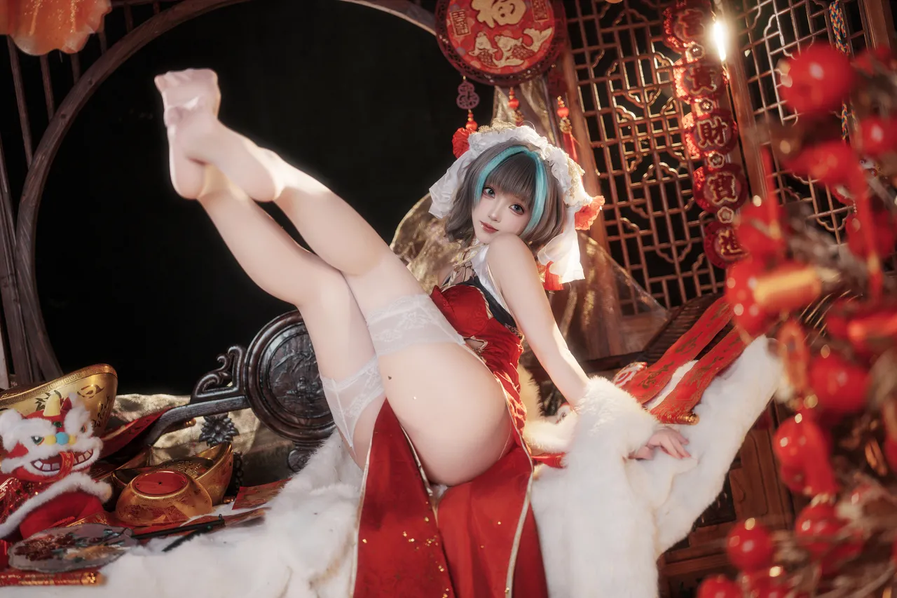 Bangni邦尼 - 碧蓝航线 柴郡 新春-erohere26.webp
