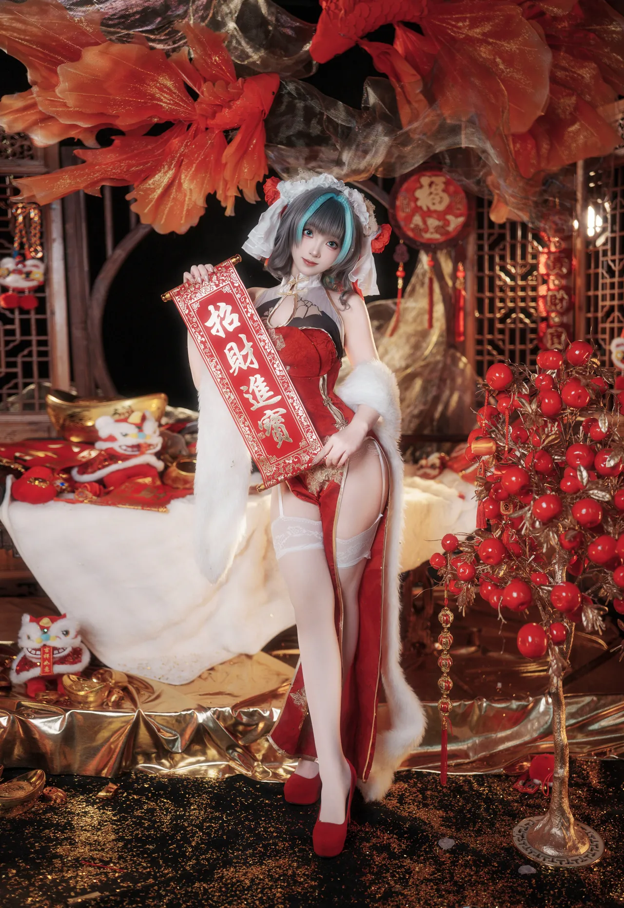 Bangni邦尼 - 碧蓝航线 柴郡 新春-erohere27.webp