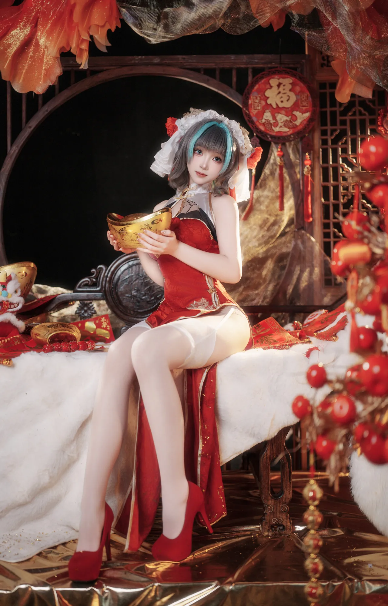 Bangni邦尼 - 碧蓝航线 柴郡 新春-erohere36.webp