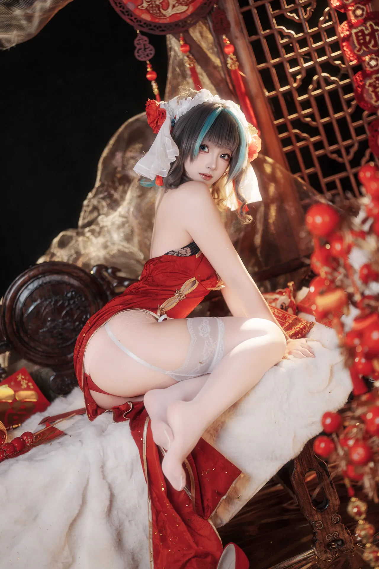 Bangni邦尼 - 碧蓝航线 柴郡 新春-erohere39.webp