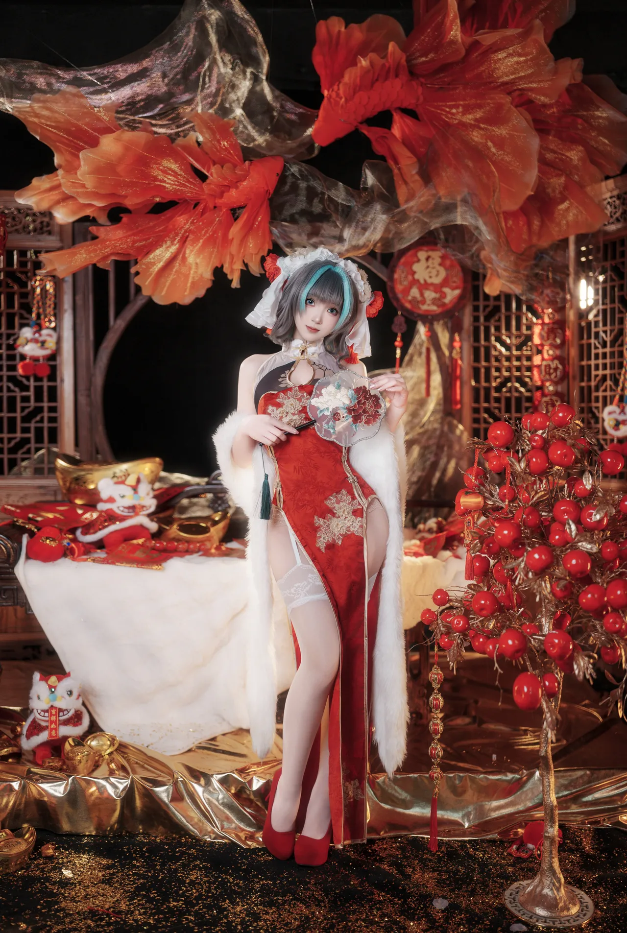 Bangni邦尼 - 碧蓝航线 柴郡 新春-erohere4.webp