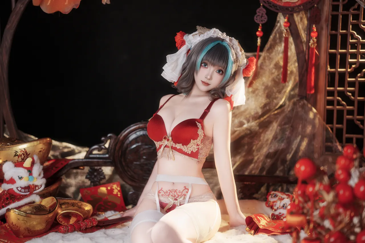 Bangni邦尼 - 碧蓝航线 柴郡 新春-erohere43.webp