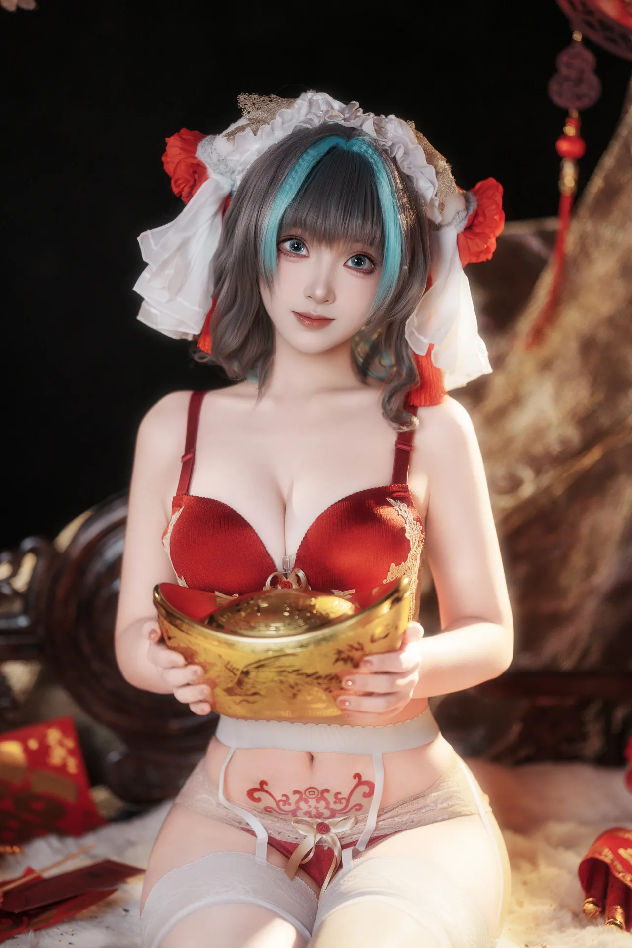 Bangni邦尼 - 碧蓝航线 柴郡 新春-erohere44.webp