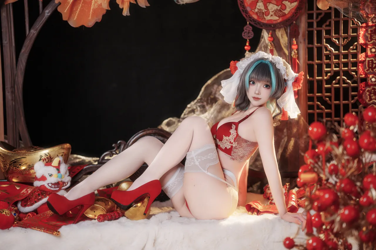 Bangni邦尼 - 碧蓝航线 柴郡 新春-erohere46.webp