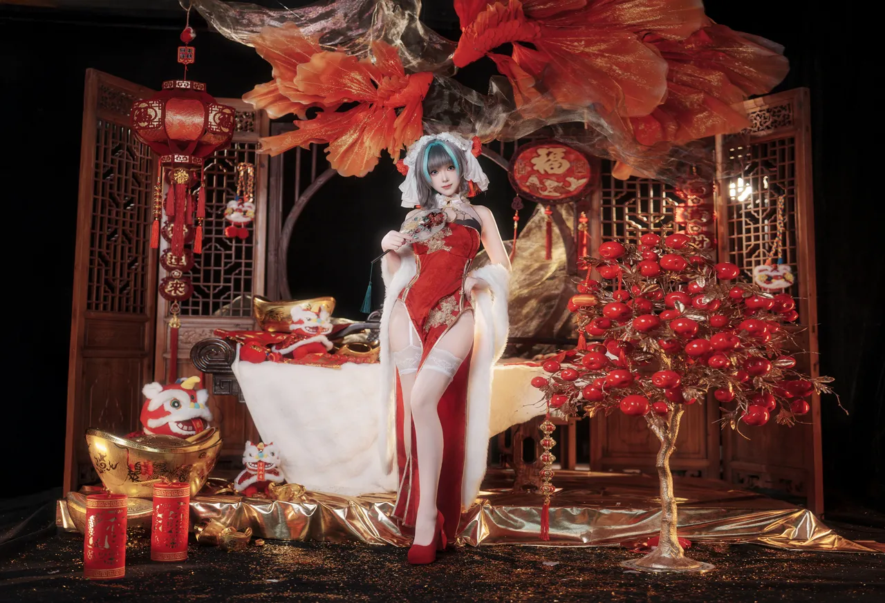 Bangni邦尼 - 碧蓝航线 柴郡 新春-erohere5.webp