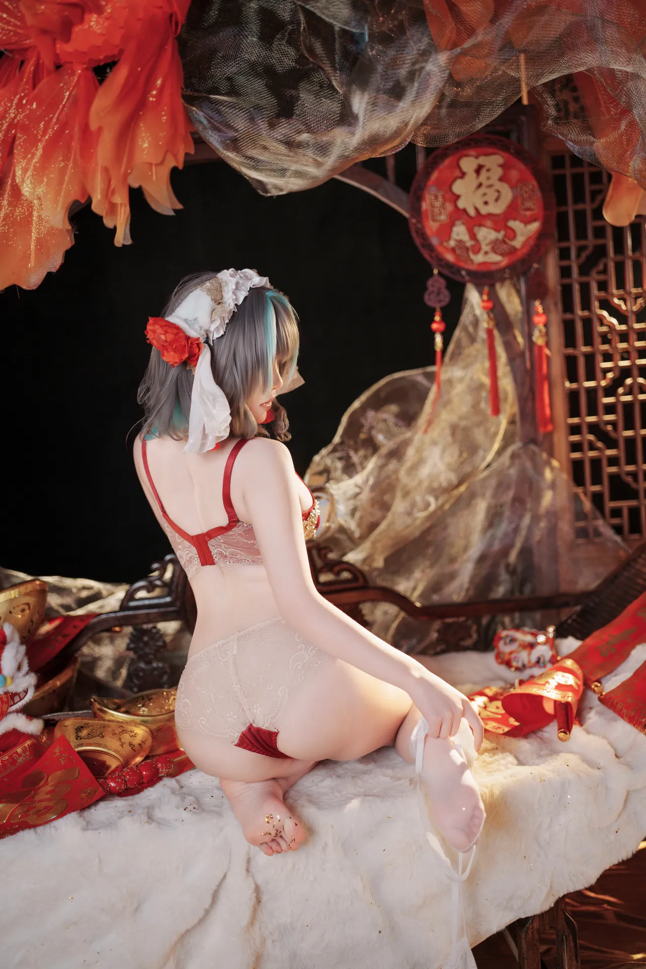 Bangni邦尼 - 碧蓝航线 柴郡 新春-erohere59.webp