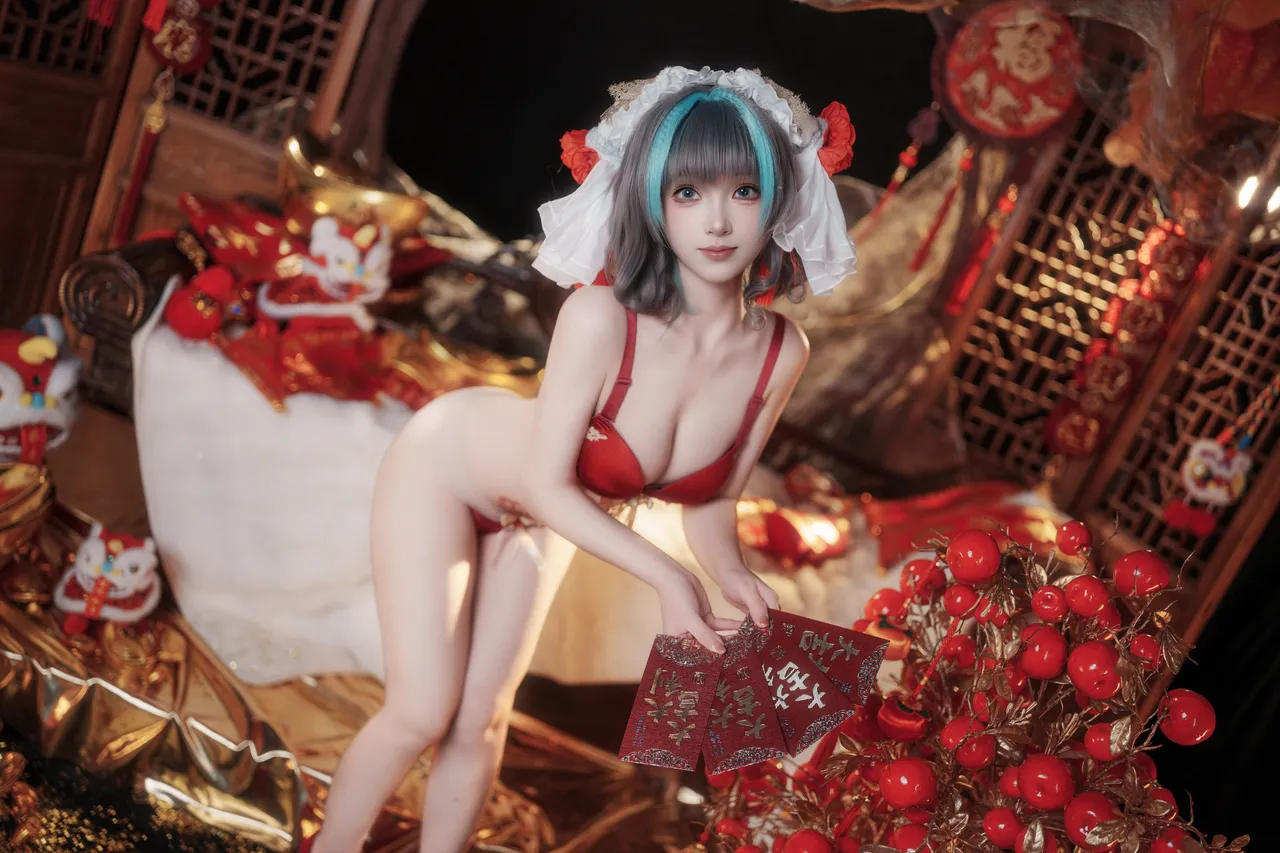 Bangni邦尼 - 碧蓝航线 柴郡 新春-erohere65.webp