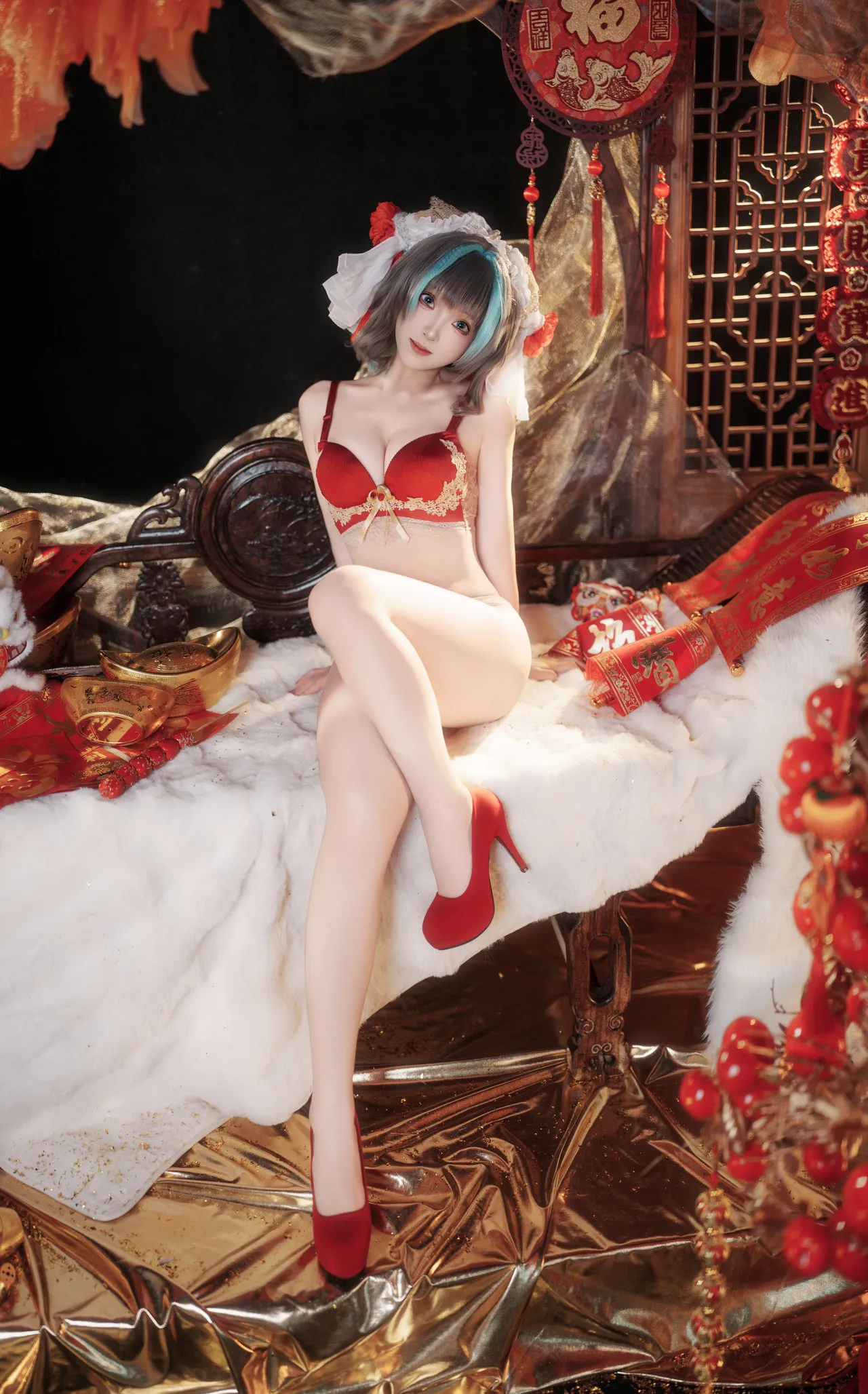 Bangni邦尼 - 碧蓝航线 柴郡 新春-erohere67.webp