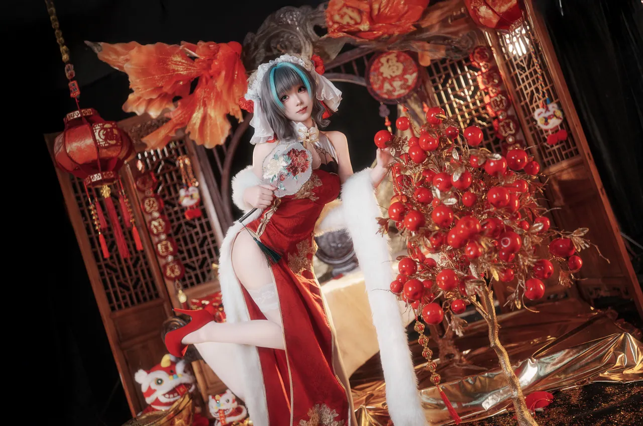 Bangni邦尼 - 碧蓝航线 柴郡 新春-erohere7.webp