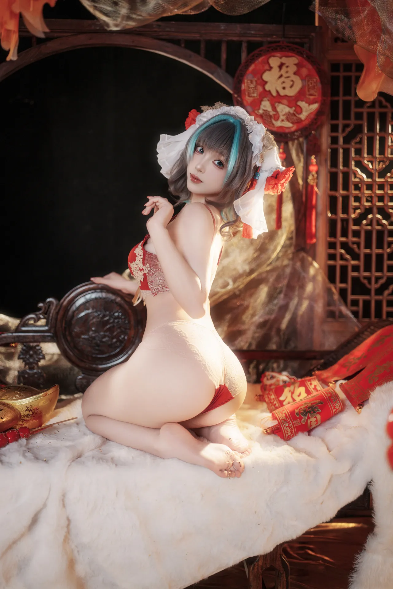 Bangni邦尼 - 碧蓝航线 柴郡 新春-erohere71.webp