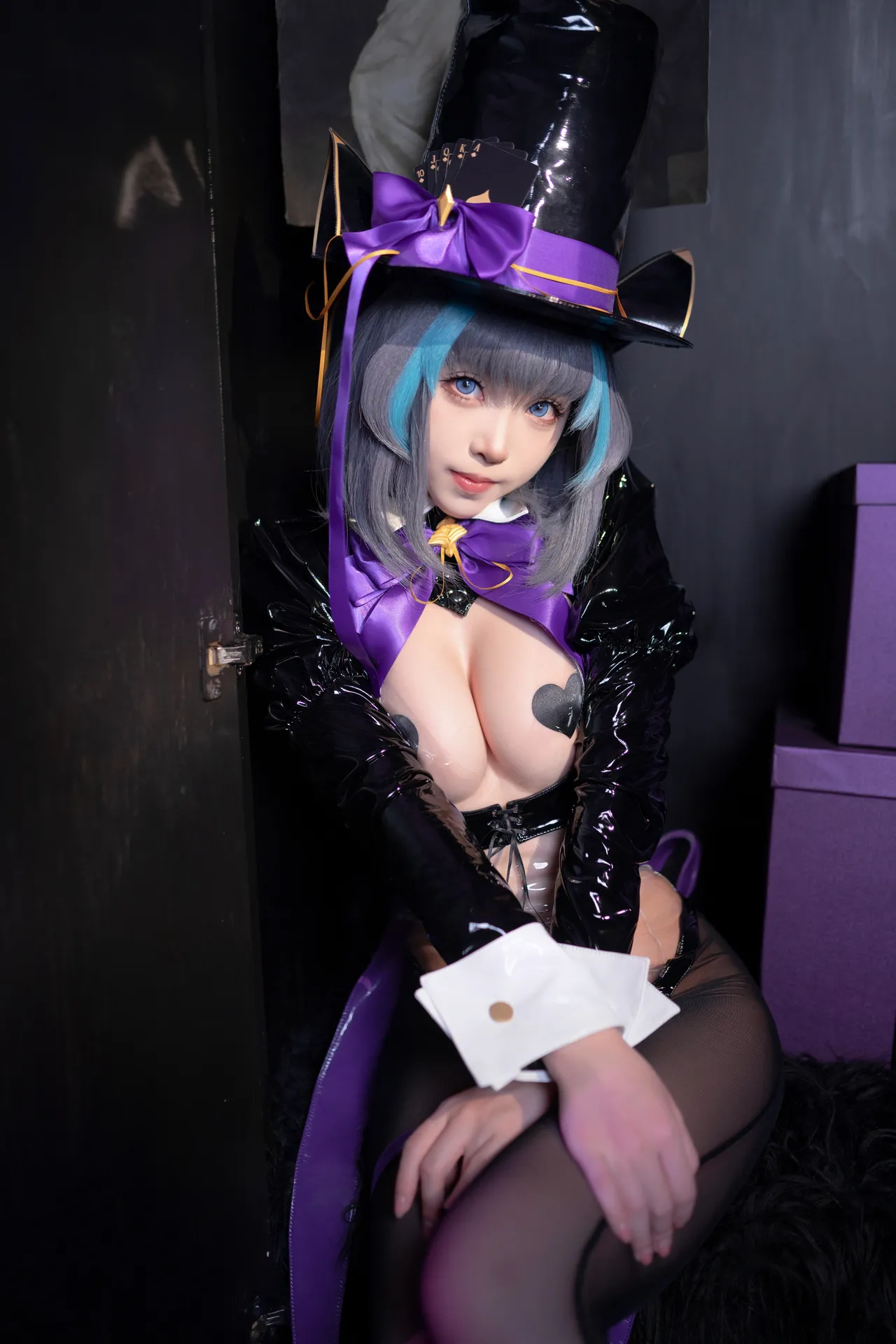 Bangni邦尼 - 碧蓝航线 柴郡 魔法幻境-erohere24.webp