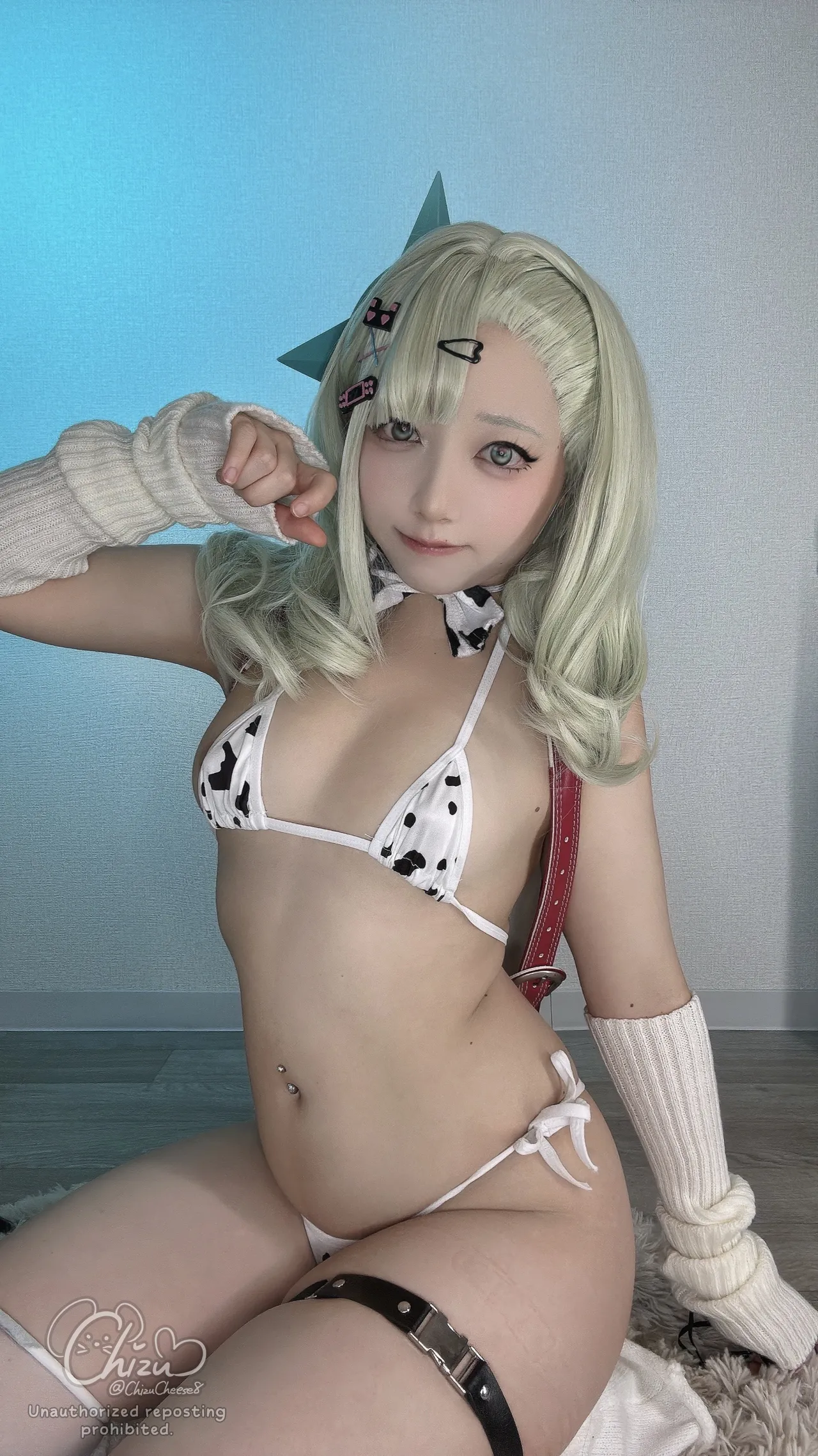 Chizu(ちず) ChizuCheese8 Sunna Swimsuit-erohere3.webp