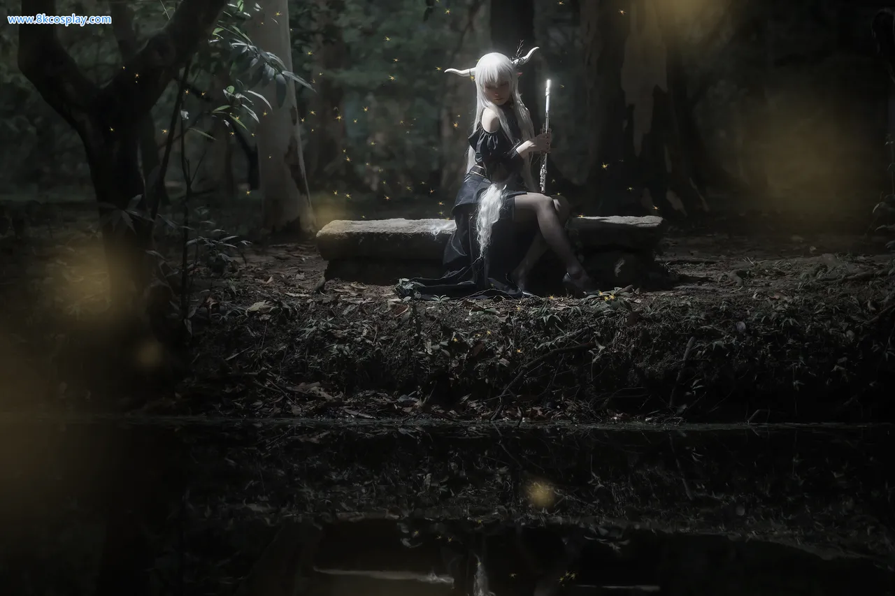 Cien恩恩 明日方舟 闪灵 Arknights Shining-erohere2.webp