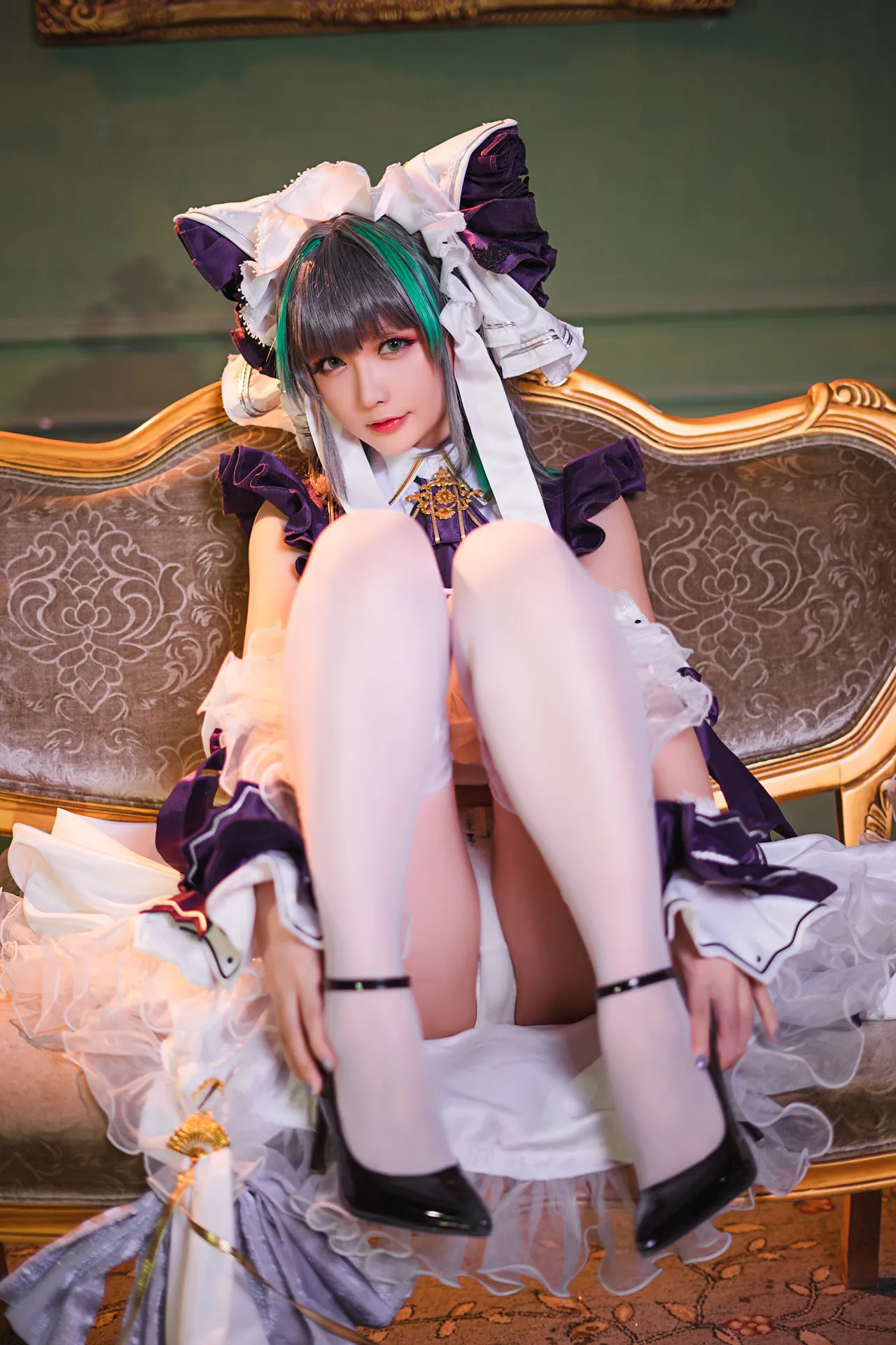 Coser@星之迟迟Hoshilily - 柴郡 碧蓝航线-erohere11.webp